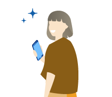 Femme smartphone